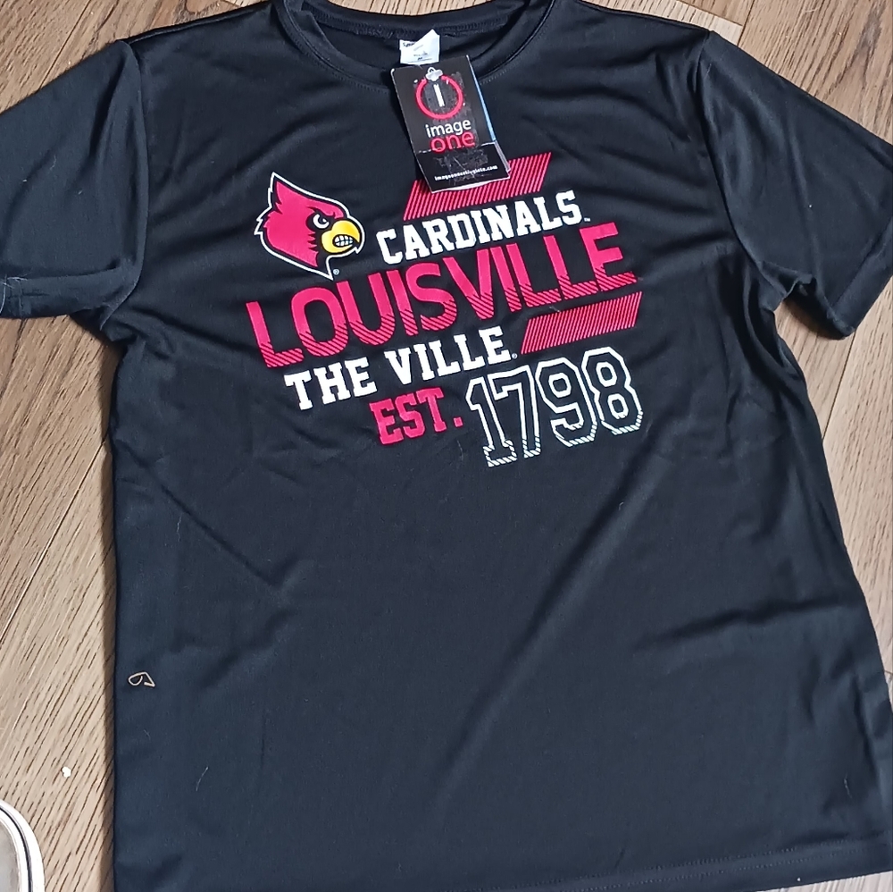 Louisville Cardinals Shirt Size M Youth by Image One